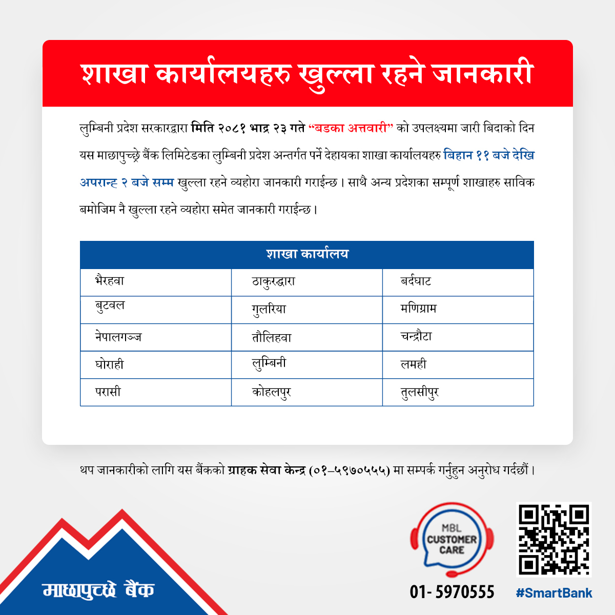 Holiday Counter Update